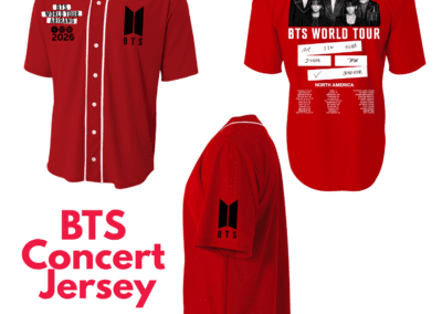 BTS ARIRANG world tour jersey design
