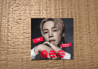 BTS ARIRANG world tour mini magnet canvas